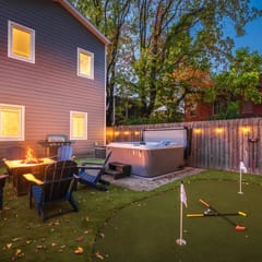 The Boulevardier~Hot Tub, Fire Pit, Mini Golf, BBQ