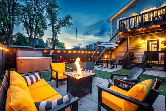 The Paddock~Hot Tub, Fire Pit, Mini Golf, Walkable